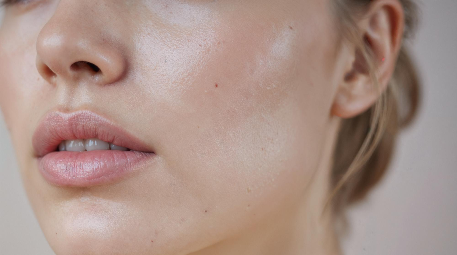 Des pores affinés